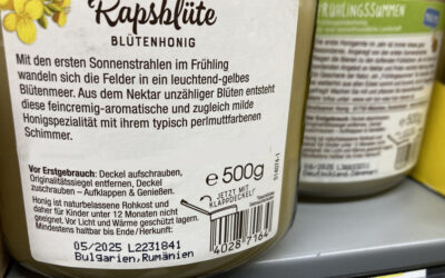 Neue Honigrichtlinie: ein Teilerfolg für heimische Imker